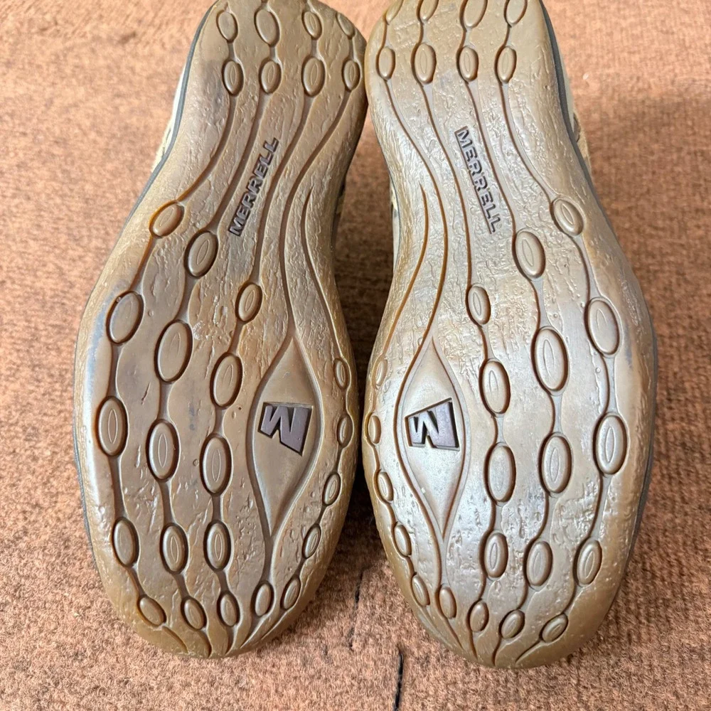 Merrell Cypress F08 Chocolate Leather Walking Shoes Womens 9.5 Brown J44066 B+
